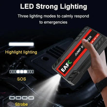 EAFC 600A Car Jump Starter New Upgrade Battery Power Bank for Car Starter Portable Emergency Booster 12V Auto Starting Device