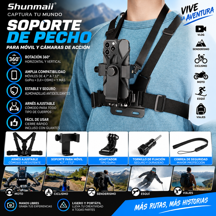 Soporte flexible para móvil tipo Lazy Bracket