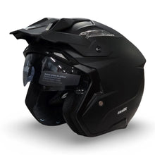 Casco trail UNiK con visor solar integrado