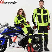 Chaqueta de moto Riding Tribe JK-21 de verano con protecciones