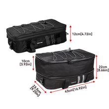 Alforjas impermeables para top case y maletas