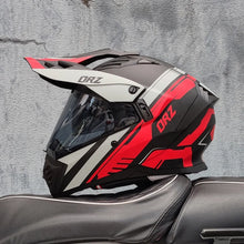 ORZ Motocross Helmet DOT Certification MTB ATV Motorcycle Cascos Carbon Fiber Pattern Off-Road Capacete Motorbike Anti-Glare