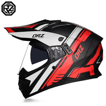 ORZ Motocross Helmet DOT Certification MTB ATV Motorcycle Cascos Carbon Fiber Pattern Off-Road Capacete Motorbike Anti-Glare
