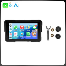 Pantalla 5” con CarPlay y Android Auto para moto