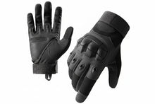 Guantes de moto tácticos impermeables con protección rígida