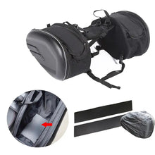 Alforjas laterales impermeables y expandibles para moto 36–58 L