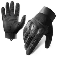 Guantes de moto tácticos impermeables con protección rígida