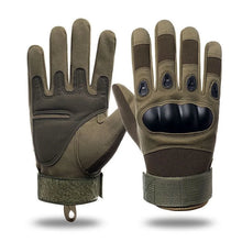 Guantes de moto tácticos impermeables con protección rígida