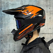Casco de motocross unisex ORZ ABS