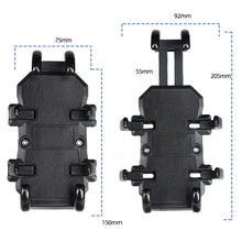Soporte de móvil para moto con sistema antivibración