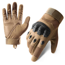 Guantes de moto tácticos impermeables con protección rígida