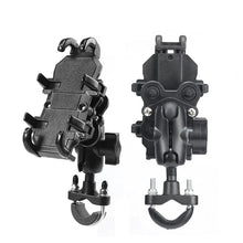 Soporte de móvil para moto con sistema antivibración