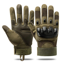 Guantes de moto tácticos impermeables con protección rígida