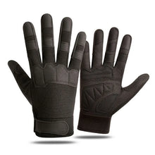 Guantes de moto tácticos impermeables con protección rígida