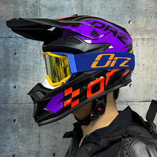 Casco de motocross unisex ORZ ABS