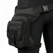 Bandolera de pierna para moto
