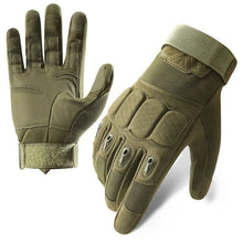 Guantes de moto tácticos impermeables con protección rígida
