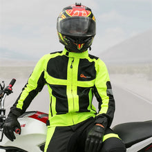Chaqueta de moto Riding Tribe JK-21 de verano con protecciones