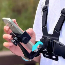 Soporte de pecho Shunmaii para móvil y cámara de acción