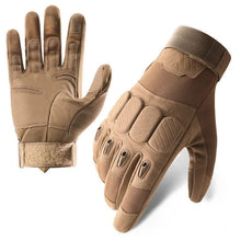 Guantes de moto tácticos impermeables con protección rígida
