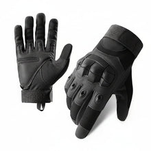 Guantes de moto tácticos impermeables con protección rígida